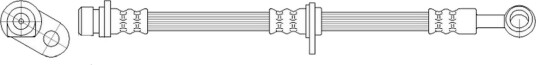 K&K FT0152 Bremseslange