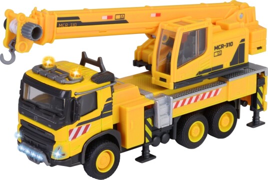 Majorette Lekebil M/ Lyd Og Lys Volvo Kranbil