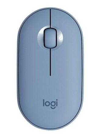 Logitech Pebble M350 - Bluetooth - Mus - Optisk - 3 knapper - Grå