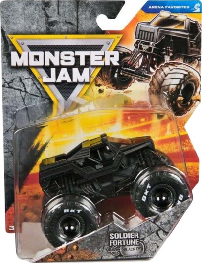 Monster Jam Soldier Fortune Lekebil 1:64