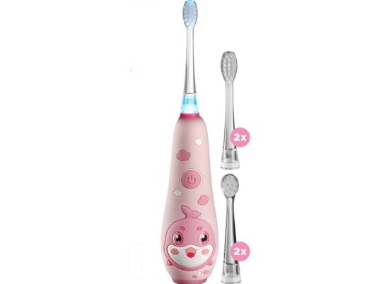 Baby Kido Smile Sonisk Tannbørste 1 5 År Gammel Rosa Zk3010 Baby Kido Smile Sonisk Tannbørste 1 5 År Gammel Rosa Zk3010
