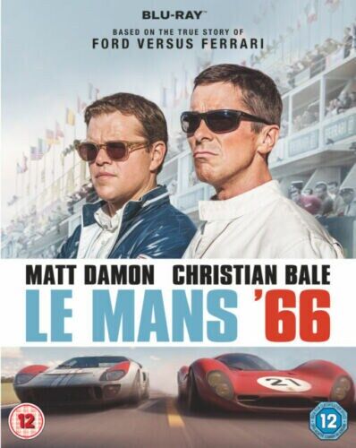 Le Mans '66 Blu-ray 2020 Matt Damon, Mangold DIR cert 12 Brand New Le Mans '66 Blu-ray 2020 Matt Damon, Mangold DIR cert 12 Brand New