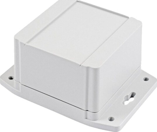 Hammond Electronics 1555E2f42gy Universalskap 90 X 90 X 38 Polykarbonat Lysegrå 1 Stk
