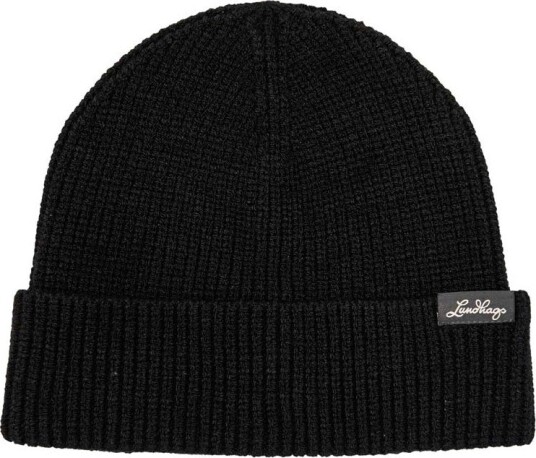 Lundhags Core Ribbed Beanie Black OneSize Lundhags Core Ribbed Beanie Black OneSize