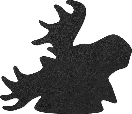 MiLLE W NORDISK DESIGN Gryteunderlegg elg Svart MiLLE W NORDISK DESIGN Gryteunderlegg elg Svart