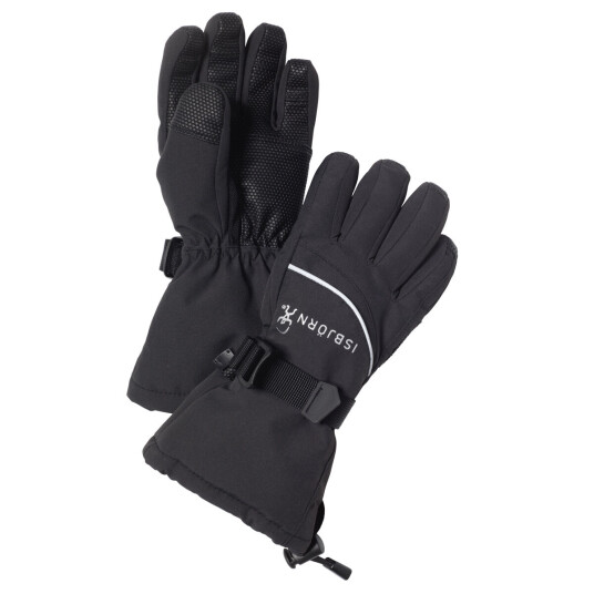 Isbjörn Of Sweden Kids Glove- Black 5-6yr Isbjörn Of Sweden Kids Glove- Black 5-6yr