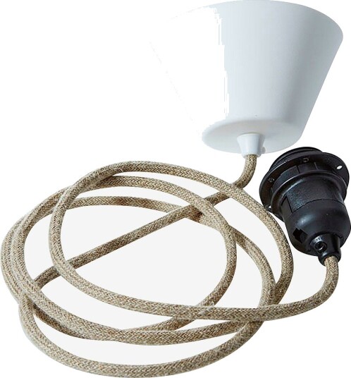 Alde & Lind   Takledningssett 2m E27   Beige