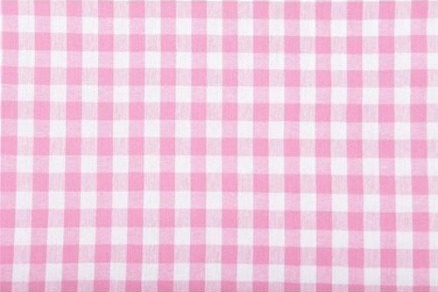 Brændgaard Textile Kjøkkenrutete 10X10Mm Bomullsstoff 523 Rosa 140Cm 50Cm