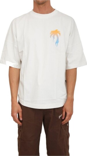 Palm Angels Herre Topper Hvit L,