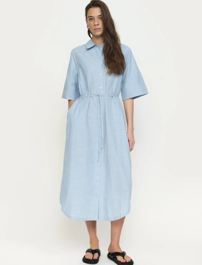 Soft Rebels Srebbi Shirt Dress Blue XL Soft Rebels Srebbi Shirt Dress Blue XL
