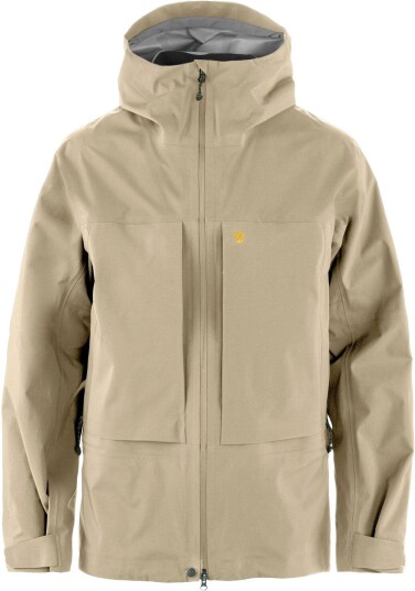 Fjellreven Men"s Bergtagen GORE TEX Touring Jacket Fossil L