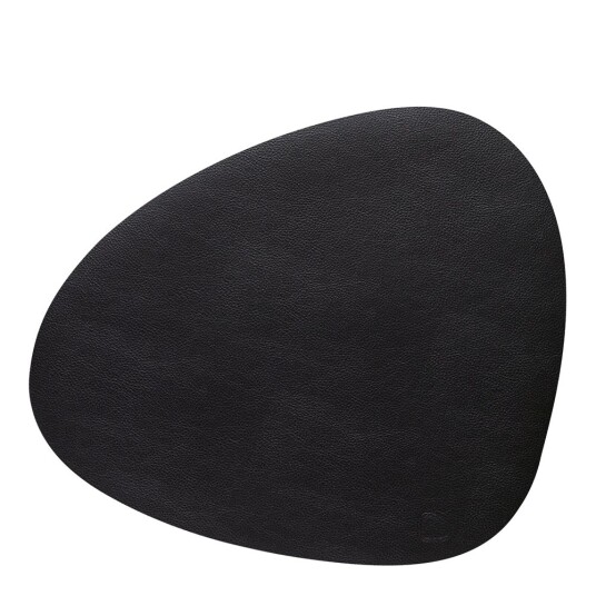 Lind DNA  Leather Serene Curve bordbrikke L 37x44 cm black