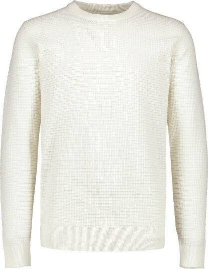 Lindbergh Structure O Neck Knit L/S Cream S