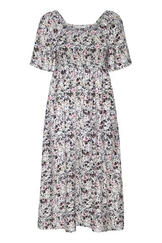 Gestuz JosyGZ SS Dress Pink Flower Draft 34