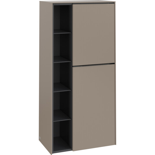 VILLEROY & BOCH SUBWAY 3.0 SIDESKAP 57X120 HØYRE TAUPE HÅNDTAK I MØBELETS FARGE VILLEROY & BOCH SUBWAY 3.0 SIDESKAP 57X120 HØYRE TAUPE HÅNDTAK I MØBELETS FARGE