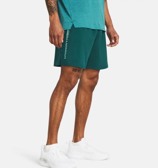 Under Armour Men's UA Tech Woven Wordmark Shorts Blue S, Blue