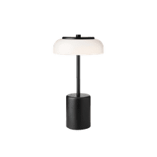 Nuura Blossi Portable Bordlampe Mini Black/Opal Lampemesteren Nuura Blossi Portable Bordlampe Mini Black/Opal Lampemesteren