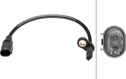 HELLA 6PU 012 679 551 Sensor ABS