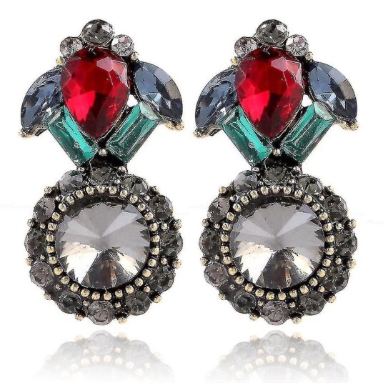 Novoka Luksus Rhinestone Øredobber Novoka Luksus Rhinestone Øredobber