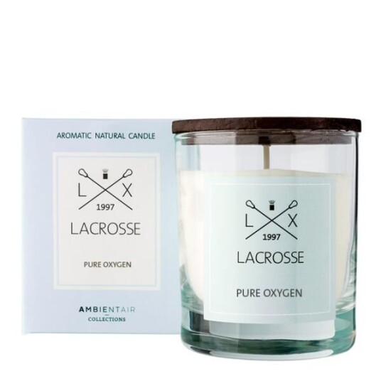 Ambientair - Lacrosse duftlys 200g pure oxygen Ambientair - Lacrosse duftlys 200g pure oxygen