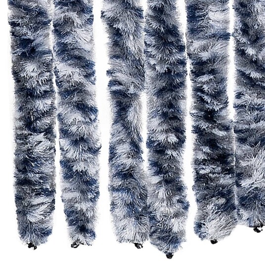 Vidaxl Insektgardin Blå Og Hvit 90x200 Cm Chenille