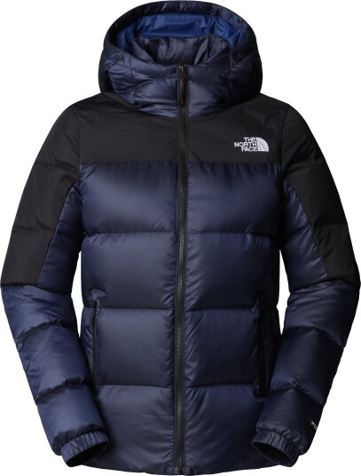 The North Face Women's Diablo Down 2.0 Hooded Jacket Estate Blue Black Heather XS