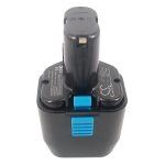Hitachi EB12G batteri (3300 mAh 12 V, Sort)