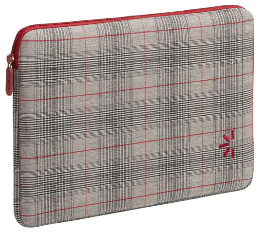 Case Logic ENST-110 Sleeve for Laptop/Tablet 10.2" - RÃ¸d Rutet