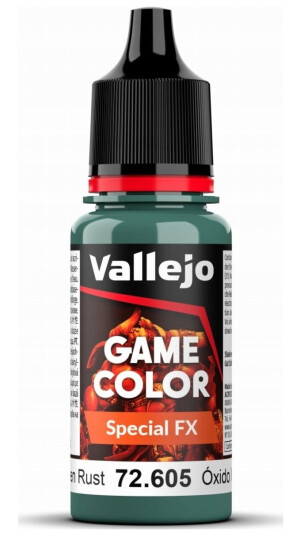 Vallejo Vallejo: 72.605 - Game Color - Special Fx - Green Rust  18 Ml 