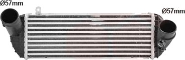 Intercooler VAN WEZEL 83014707