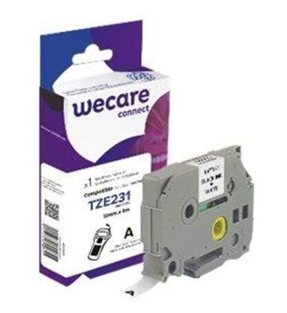 Armor Wecare connect - label tape - 1 cassette(s) - Roll (1.2 cm x 8 m)