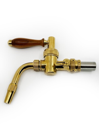 LUKR Nostalgie tap 2.0 SS TiN Side Pour tappekran med EU shank
