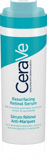 CeraVe Resurfacing Retinol Serum 30 ml for Fet, Kombinert, Moden og Sensitiv Hud CeraVe Resurfacing Retinol Serum 30 ml for Fet, Kombinert, Moden og Sensitiv Hud
