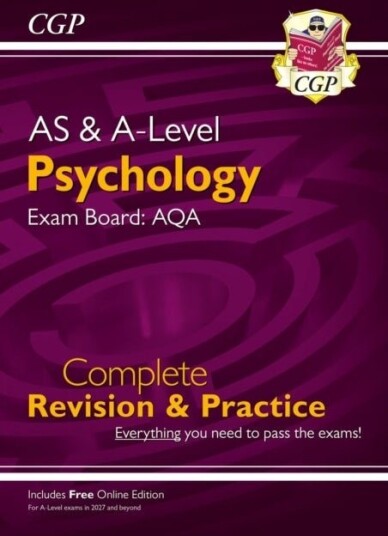 New A Level Psychology: AQA Complete Revision & Practice with Online Edition For exams from 2027