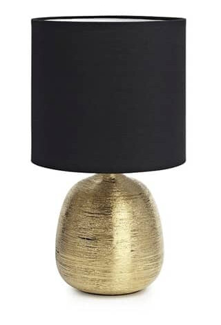 Oscar Bordlampe Gull/Sort