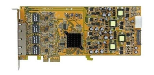 StarTech.com 4 Port Gigabit PoE PCIe Network Card