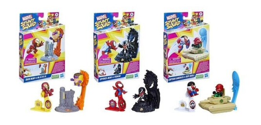 Hasbro MARVEL Stunt Squad Playset Hero Vs Villain Playset Assorted 2.5 cm