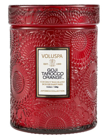 Voluspa Japonica duftlys i glassboks 50 timmar Goji Tarocco Orange Voluspa Japonica duftlys i glassboks 50 timmar Goji Tarocco Orange