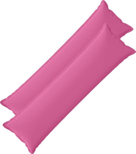 vidaXL Putetrekk 2 stk. HOUTEN Rosa 40 x 145 cm Polyester