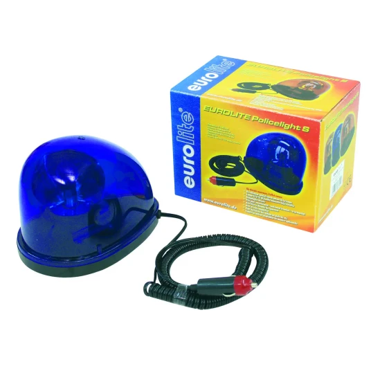 EuroLite Police Beacon Sta-1221, Blå, 12v/21w