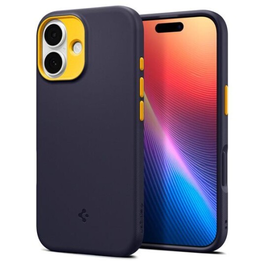 Spigen Mobildeksel Nano Pop MagFit til iPhone 17 - Blåbær marine