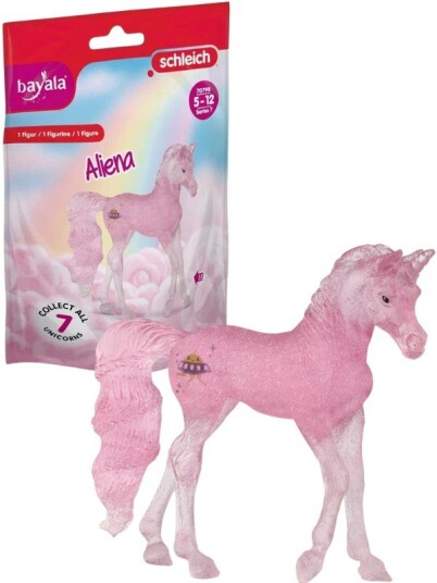 Schleich Bayala Aliena Rosa Enhjørningsføll 12,4 cm