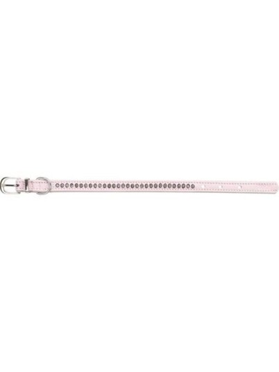 Trixie Active Comfort collar with rhine stones XSS: 2024 cm/12 mm pink