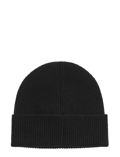 GANT Wool Ribbed Beanie - Black - ONE SIZE GANT Wool Ribbed Beanie - Black - ONE SIZE
