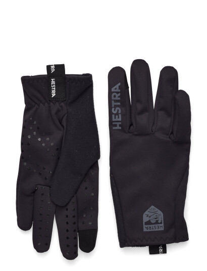Hestra Runners   5 Finger Black/Black   Black   6