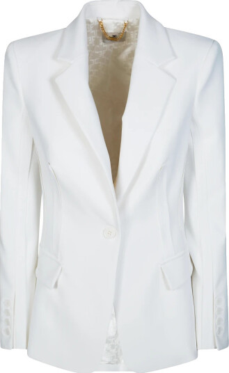 Elisabetta Franchi Dame Jakker Beige L,