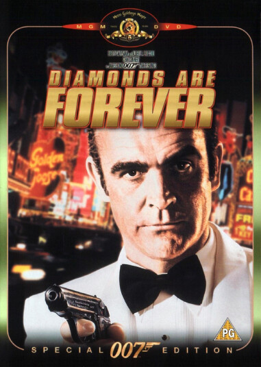 James Bond Diamonds Are Forever DVD