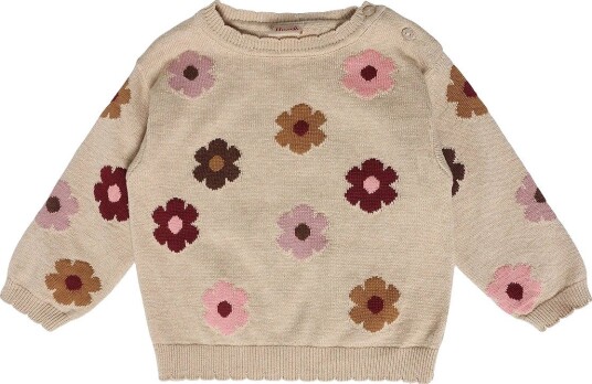 Hust & Claire Hcpusle Flower OLD BEIGE MELANGE 56
