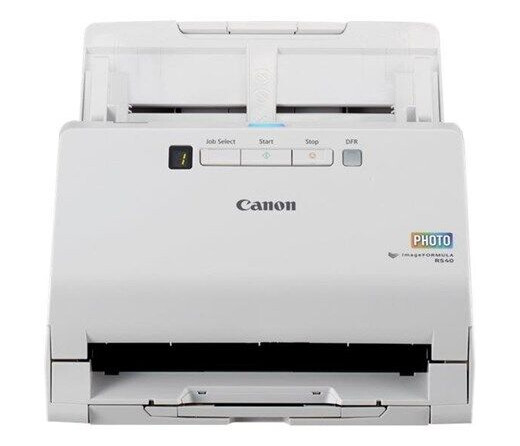 Canon RS40 Dokumentscanner A4 med Duplex og 600 dpi Hvit