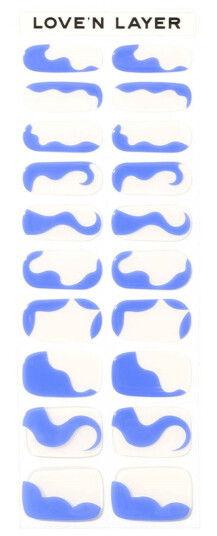 Love'n Layer Abstraction London Blue